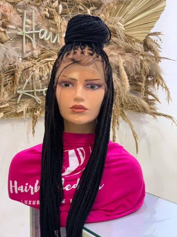 Black Mini Knotless Braids