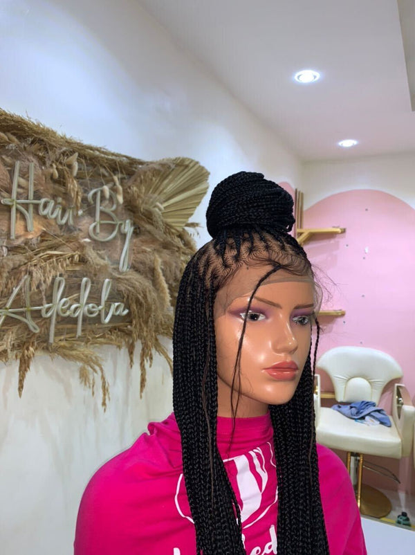 Black Mini Knotless Braids