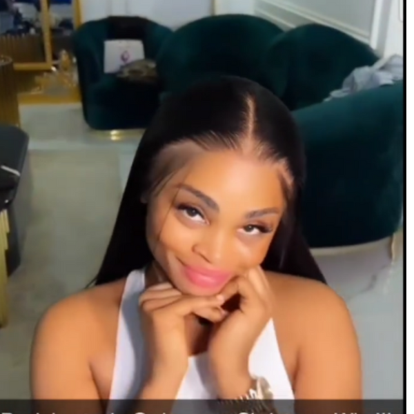 Black Bone Straight Wig Made From Raw Hair