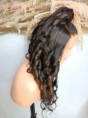 Natural Brown Waves